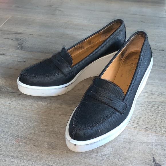 3.1 Phillip Lim Black Shoes with White Platform Soles 7.5 - Picture 2 of 8